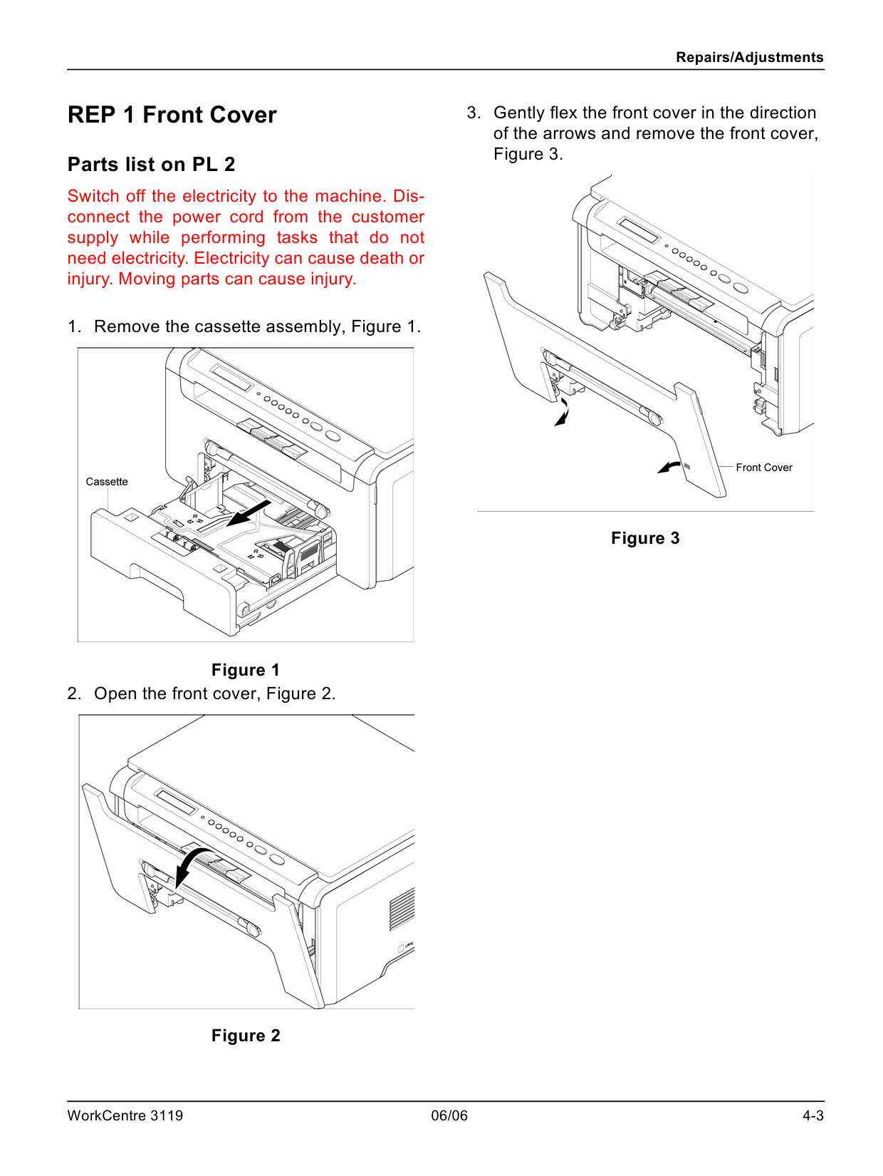 Xerox WorkCentre 3119 Service Manual-3